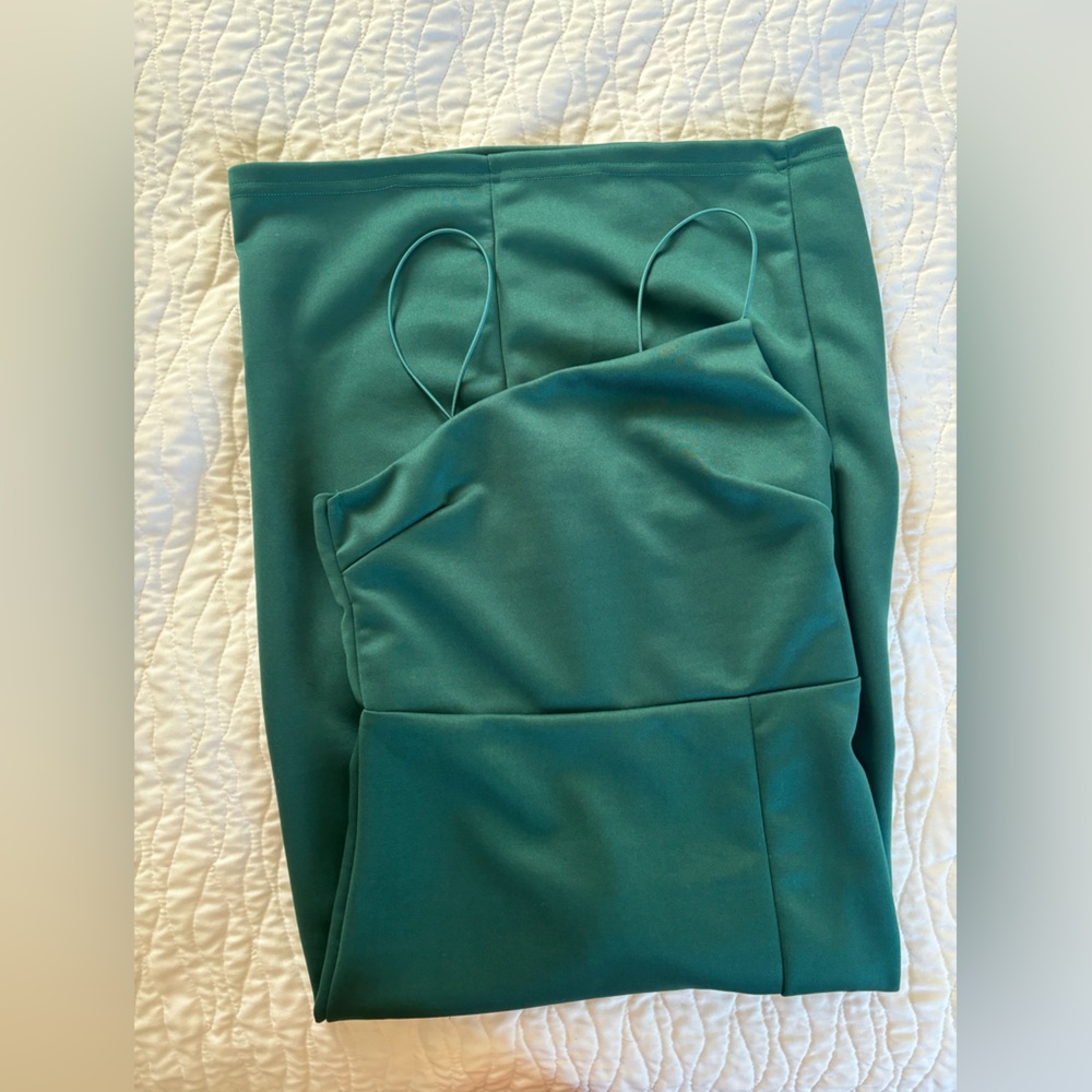Nordstrom Green Midi Dress - Picture 4 of 8